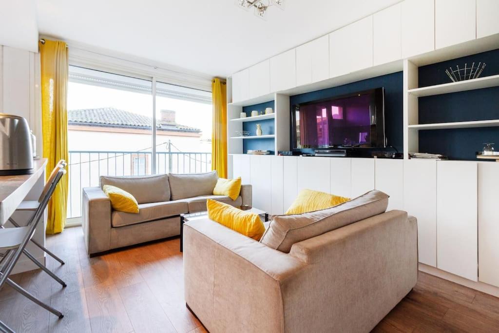 Double Appartement, Saint Michel, Parking, Wifi Toulouse Exteriör bild