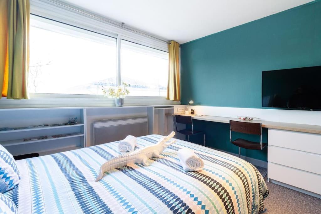 Double Appartement, Saint Michel, Parking, Wifi Toulouse Exteriör bild